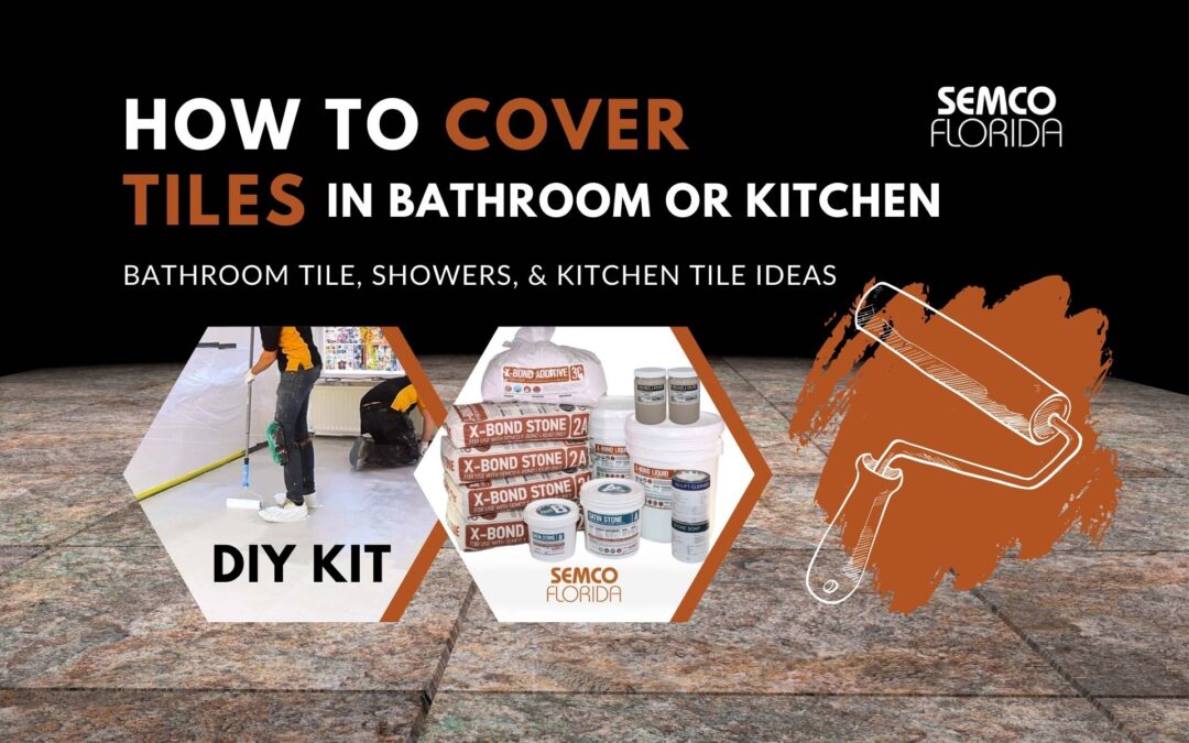How To Cover Wall Tile Without Removing Them In Bathrooms, Showers, Kitchens And More