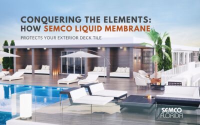 Conquering the Elements: How Semco Liquid Membrane Protects Your Exterior Deck Tile