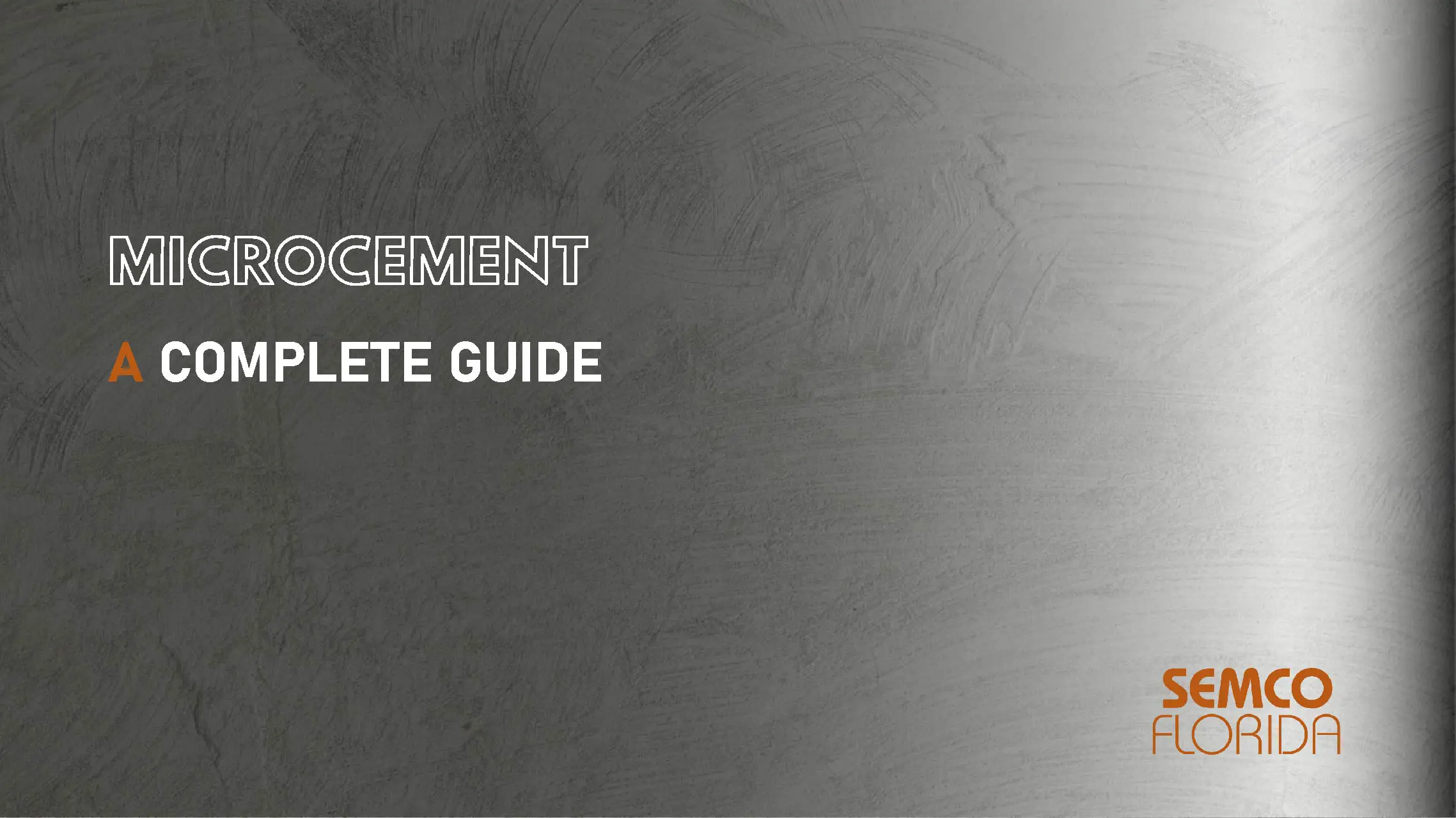 What Is Microcement? A Complete Guide