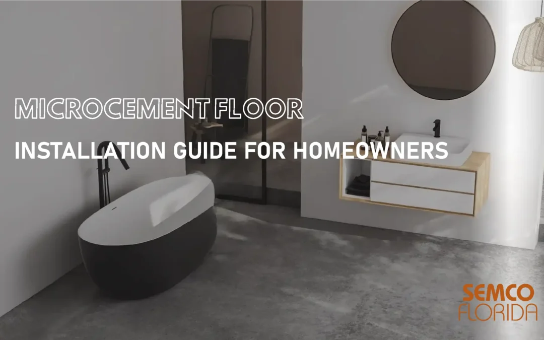 Microcement Floor Installation Guide for Homeowners