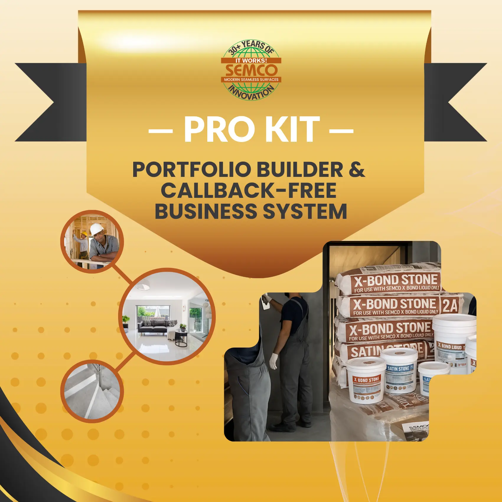Semco Microcement Contractor Pro Kit Portfolio Builder