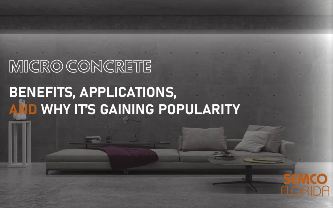What Is Micro Concrete? Benefits, Applications, and Why It’s Gaining Popularity