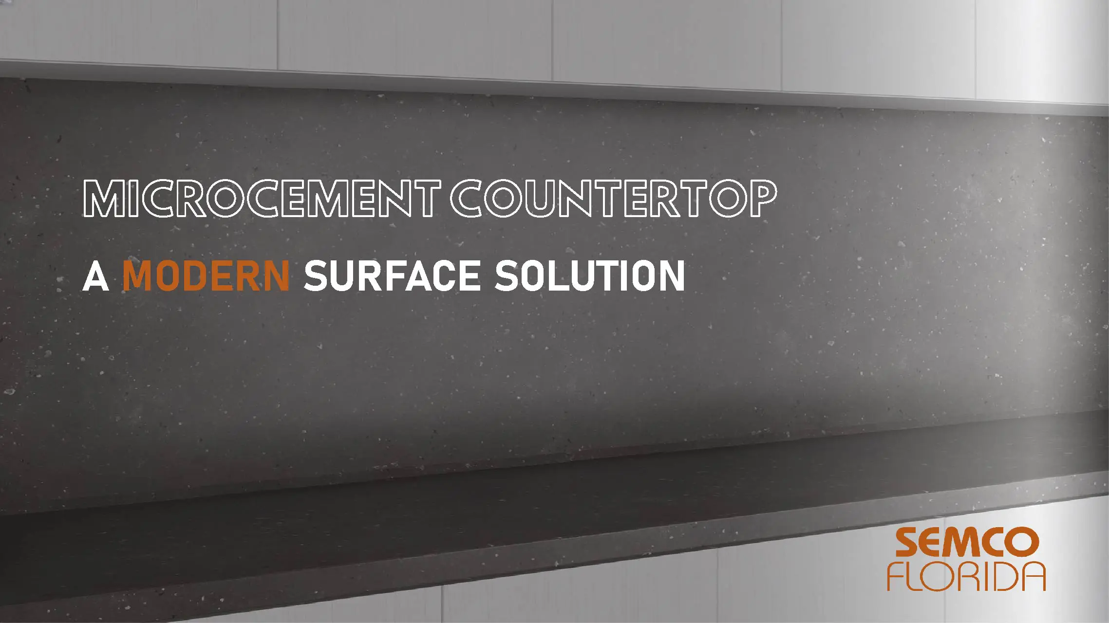 Microcement Countertop: A Modern Surface Solution