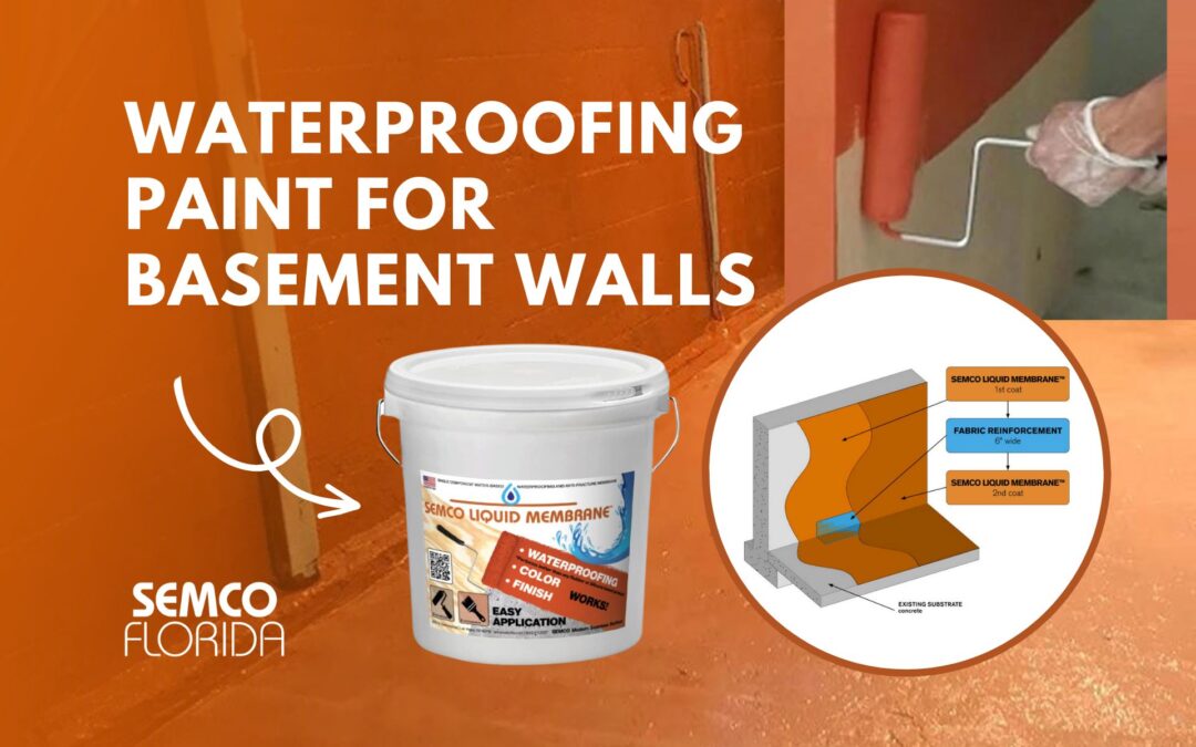 Waterproof or Waterproofing Paint for Basement Walls